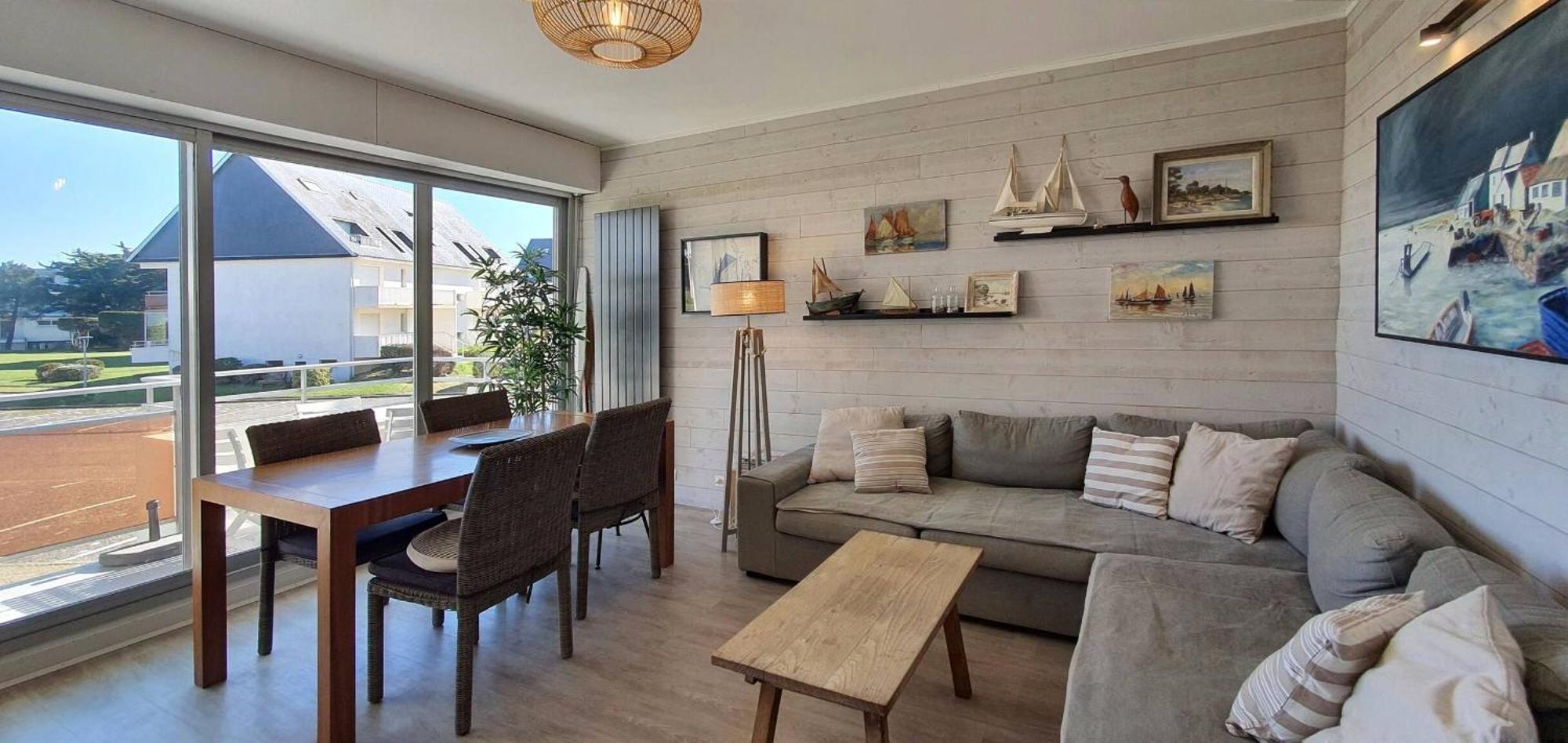 Ker Mamette Bel Appartement En Bord De Mer Quiberon Bagian luar foto